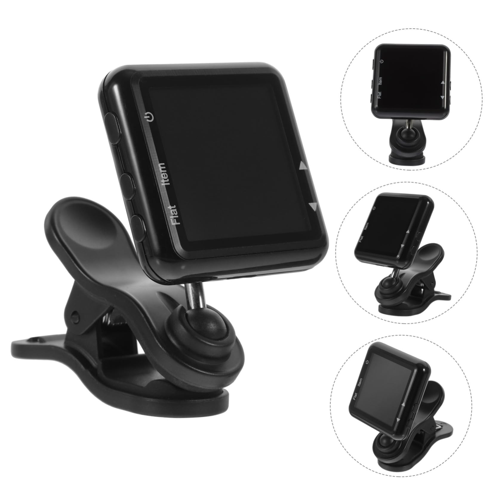 ERINGOGO Afinador De Ukelele y Violonchelo Recargable Afinador Multifuncional Pinza Para Guitarra Para Guitarra Para Afinar Instrumentos Conciertos y Prácticas