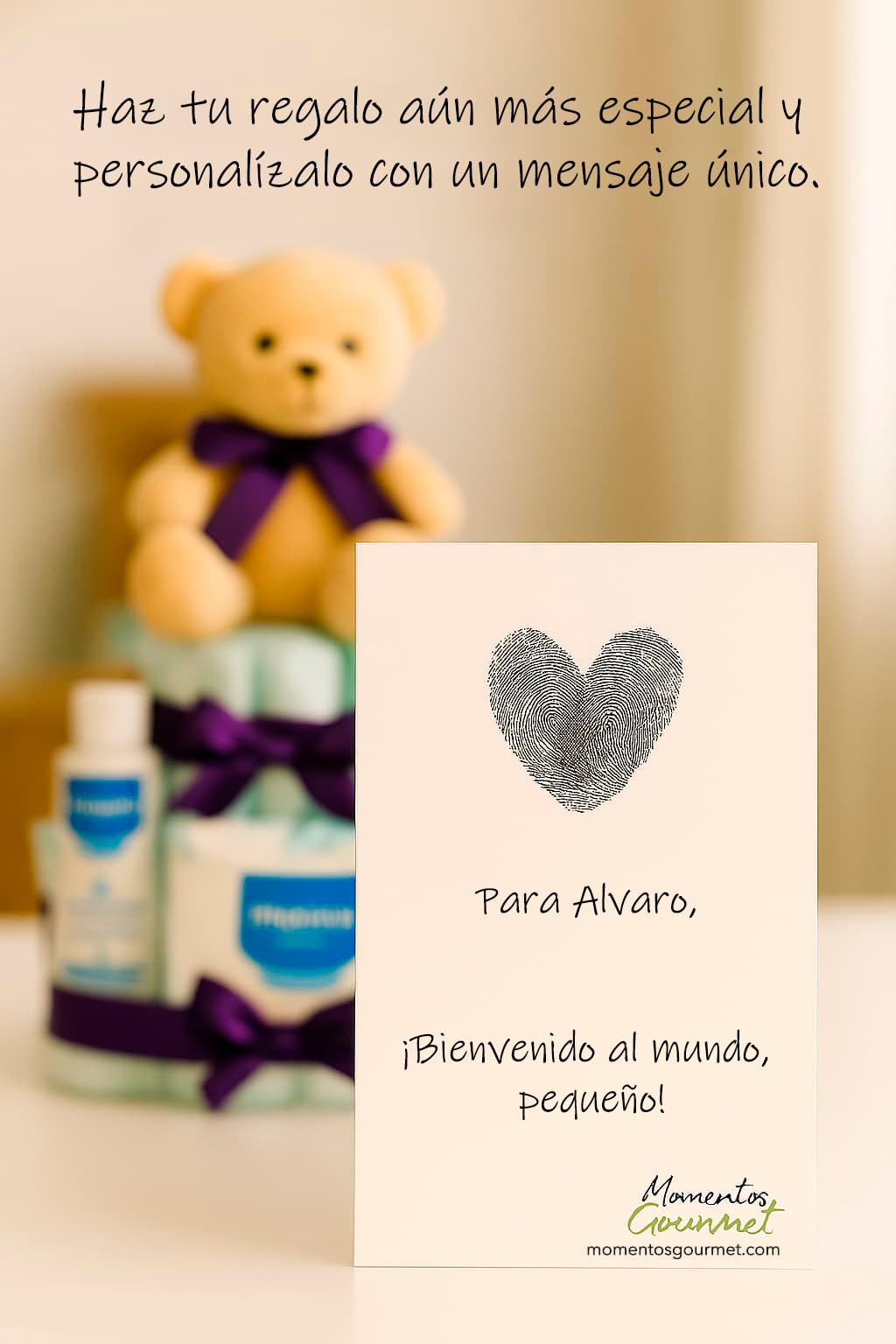 Tarta de Pañales Personalizable Regalos para Bebés Recién Nacidos Niño Niña Cesta de Regalo Canastilla Mustela Pack Higiene Bebé Talla 2 Accesorios para Bebé Regalos Mamás Baby Shower Original