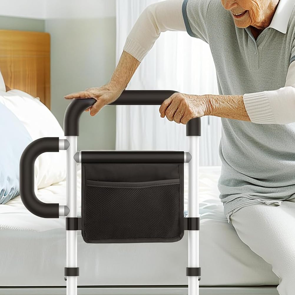 Barandilla Cama Adulto Barandilla Cama Adultos Barrera Cama Adultos Asidero Cama Ayuda | para Levantarse de la Cama Barreras Seguridad Camas Niños Baranda Cama Adulto Barra Articulada Abatible
