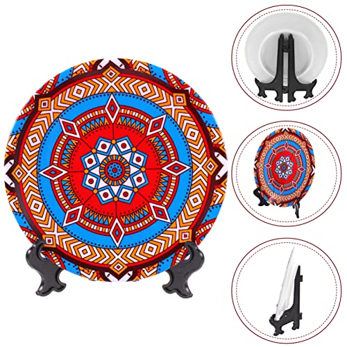 Plato de cerámica diseño mandala FUNOMOCYA como regalo original de inauguración 7