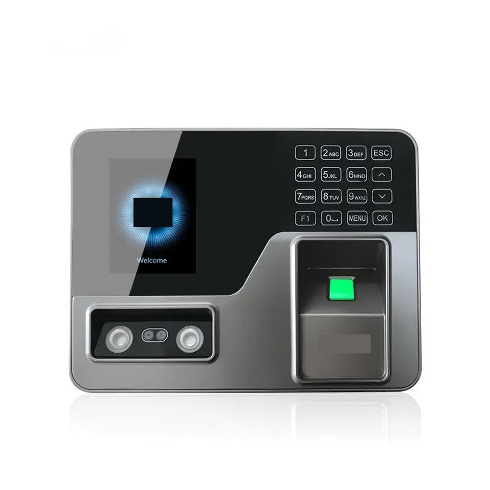 3 w 1 Urządzenie do rejestracji obecności z rozpoznawaniem twarzy Urządzenie do logowania pracowników biurowych Hasło Urządzenie elektroniczne do wprowadzania odcisków palców Z obsługą wielojęzyczną