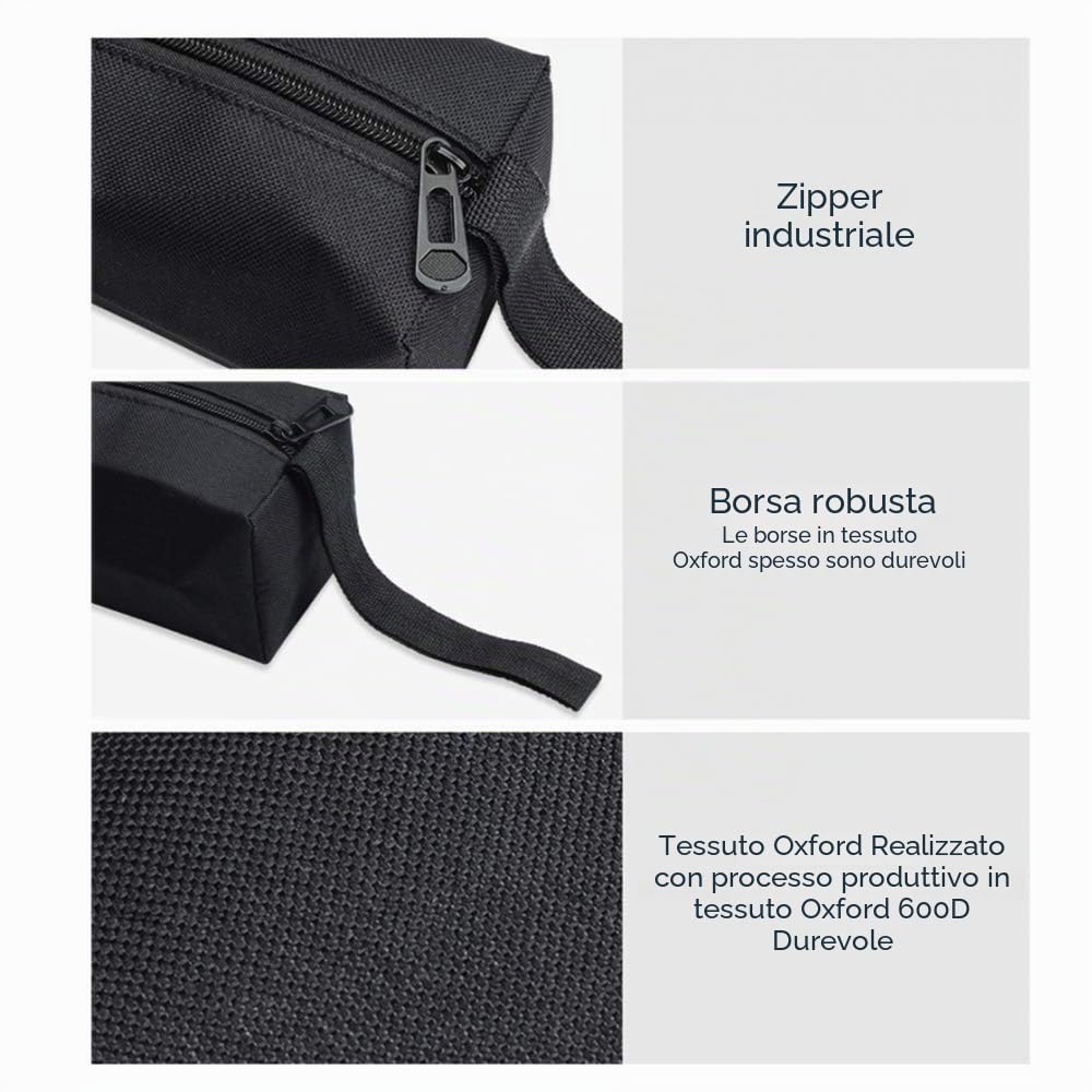 2/3/5 Pcs Pacchetto Tasche Utilità Impermeabile Tela Marsupio/Più Piccoli Viti Unghia Attrezzo Organizzatore Multiuso/Vuota Heavy Duty Resistente Borsa Cacciaviti/Astuccio Per Penne