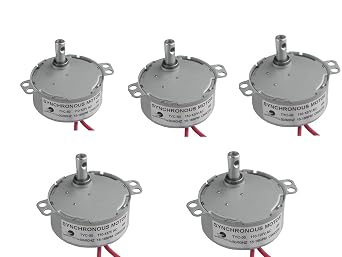 CHANCS TYC-50 Synchronous Motor 110V AC 15-18RPM CW/CCW 4W for Home Electric Fireplace 5PCS