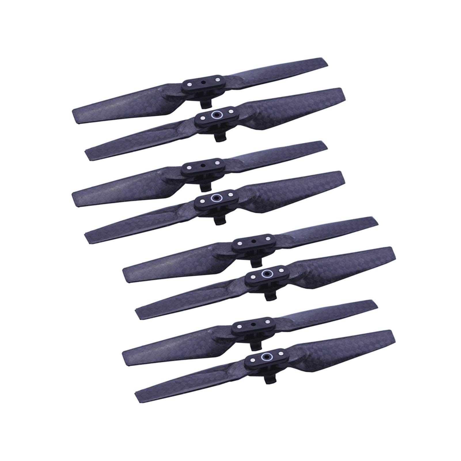 8 pezzi 4730F Elica in fibra di carbonio, for DJI, SPARK Drone 4730 Eliche a sgancio rapido Lama pieghevole Parti di ricambio Accessori di