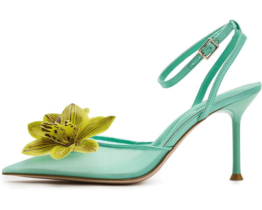 Jessica Simpson Vilyria 3D Floral Embellished High Heel - Left View