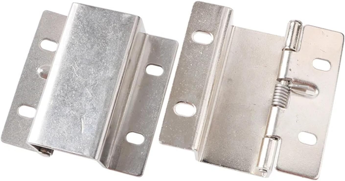 CL173 Concealed Stainless Steel Door Hinges Switch Cabinet Welding Industrial Mechanical Equipment 1Pcs(Iron)
