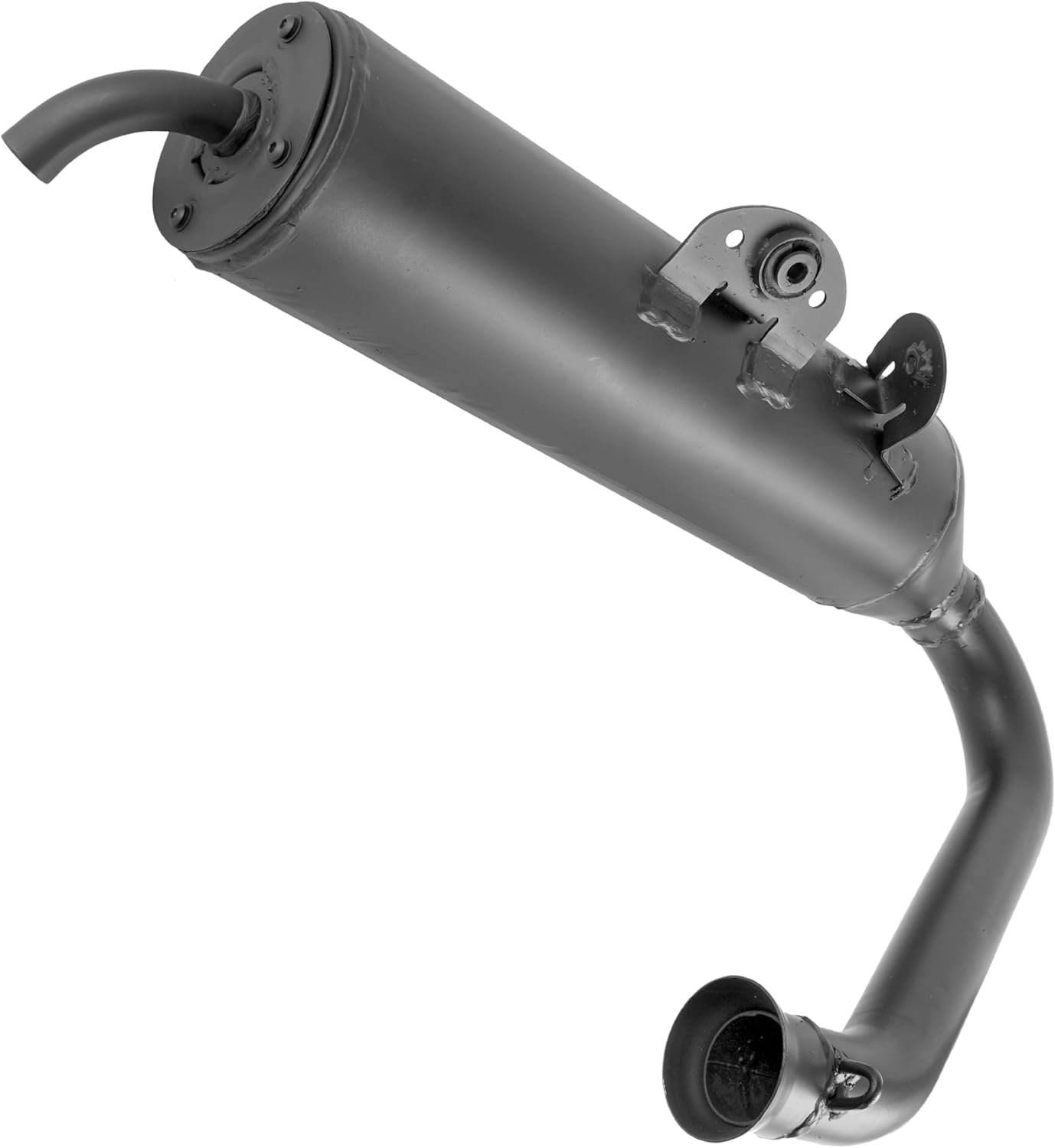 Caltric Complete Exhaust Muffler with Arrester Compatible with Yamaha Viking VI YXC700 4X4 2015-2025