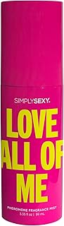 Affirmations Love All of Me Pheromone Body Mist for Women - Fruity Gourmand Scent with Notes of Fresh Tropical, Mandarin and Tangerine - 3.35 fl oz