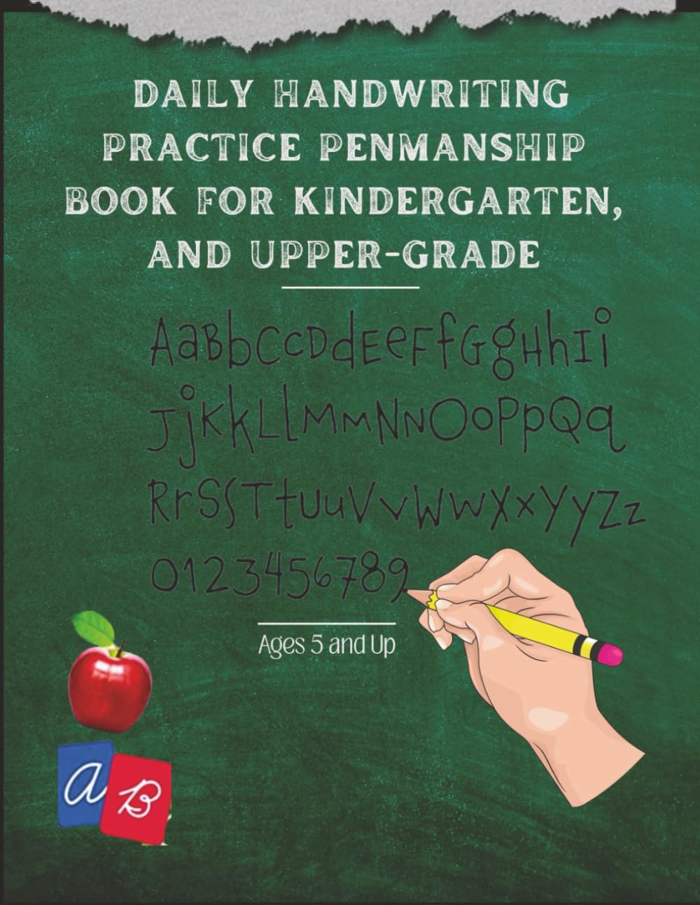 Daily Penmanship Practice Journey: Trace-and-write activities
