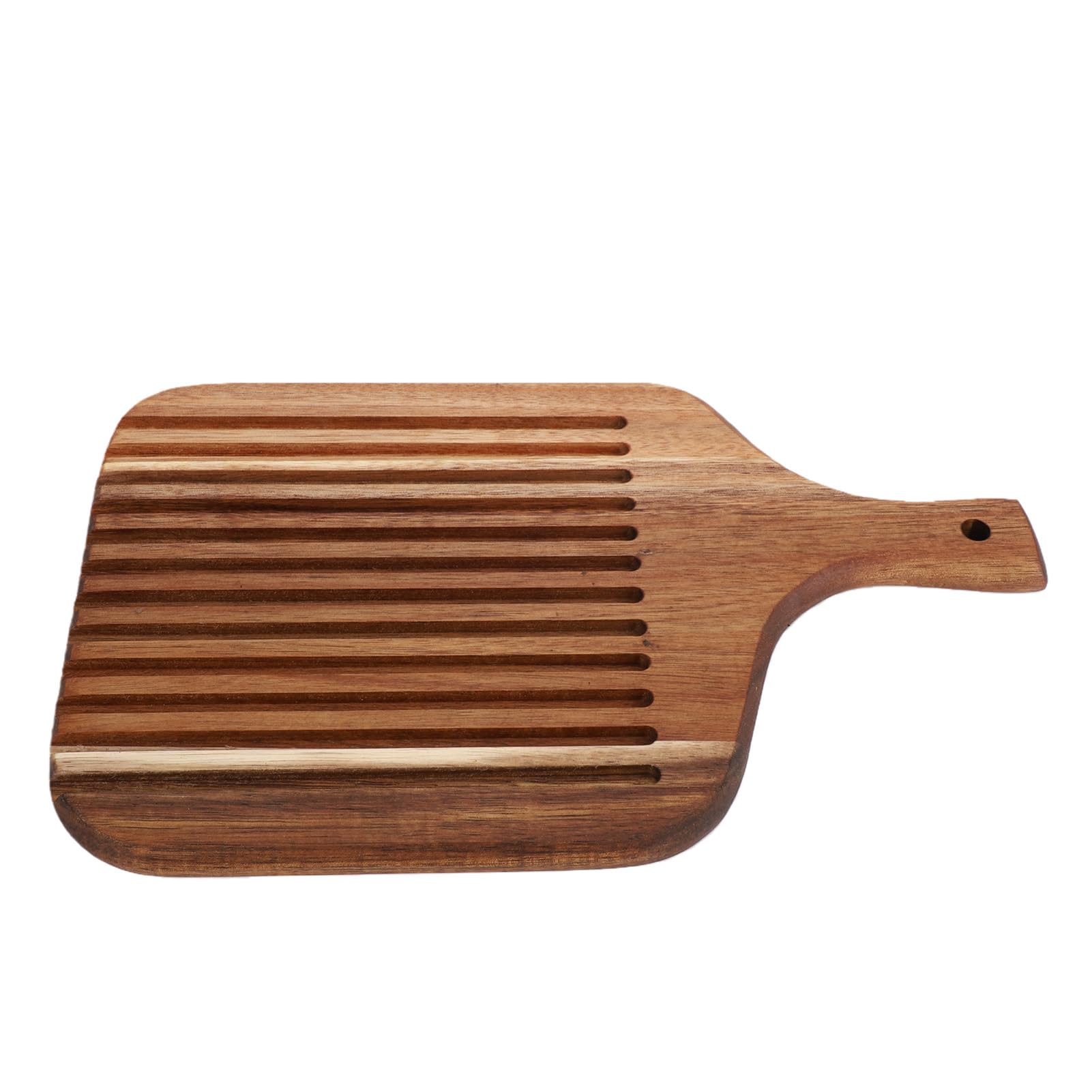 Tabla para pizza de madera antideslizante que evita deslizamientos al cortar y servir
