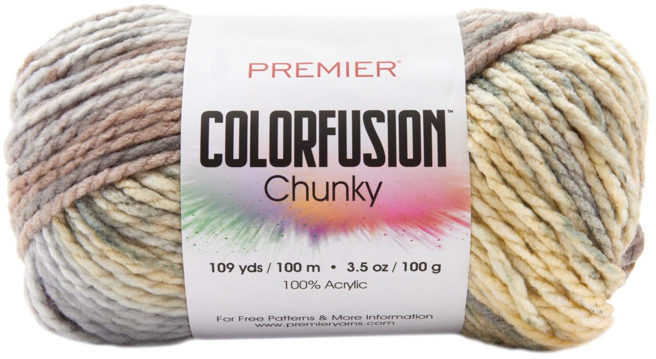 Laine Colorfusion Chunky Morning Coffee Premier Yarns pour tricot rapide