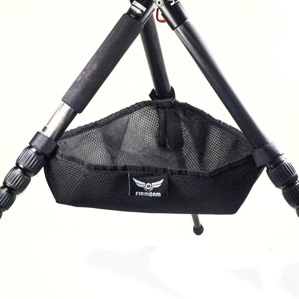 Firmcam TripodbagBasic – Vano Portaoggetti Per Treppiede Universale, In Nylon, Con Sistema A Velcro, Per Batterie, Filtri E Accessori