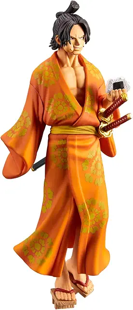 Banpresto One Piece Portgas D. Ace Figurine Statue 18cm Original Box