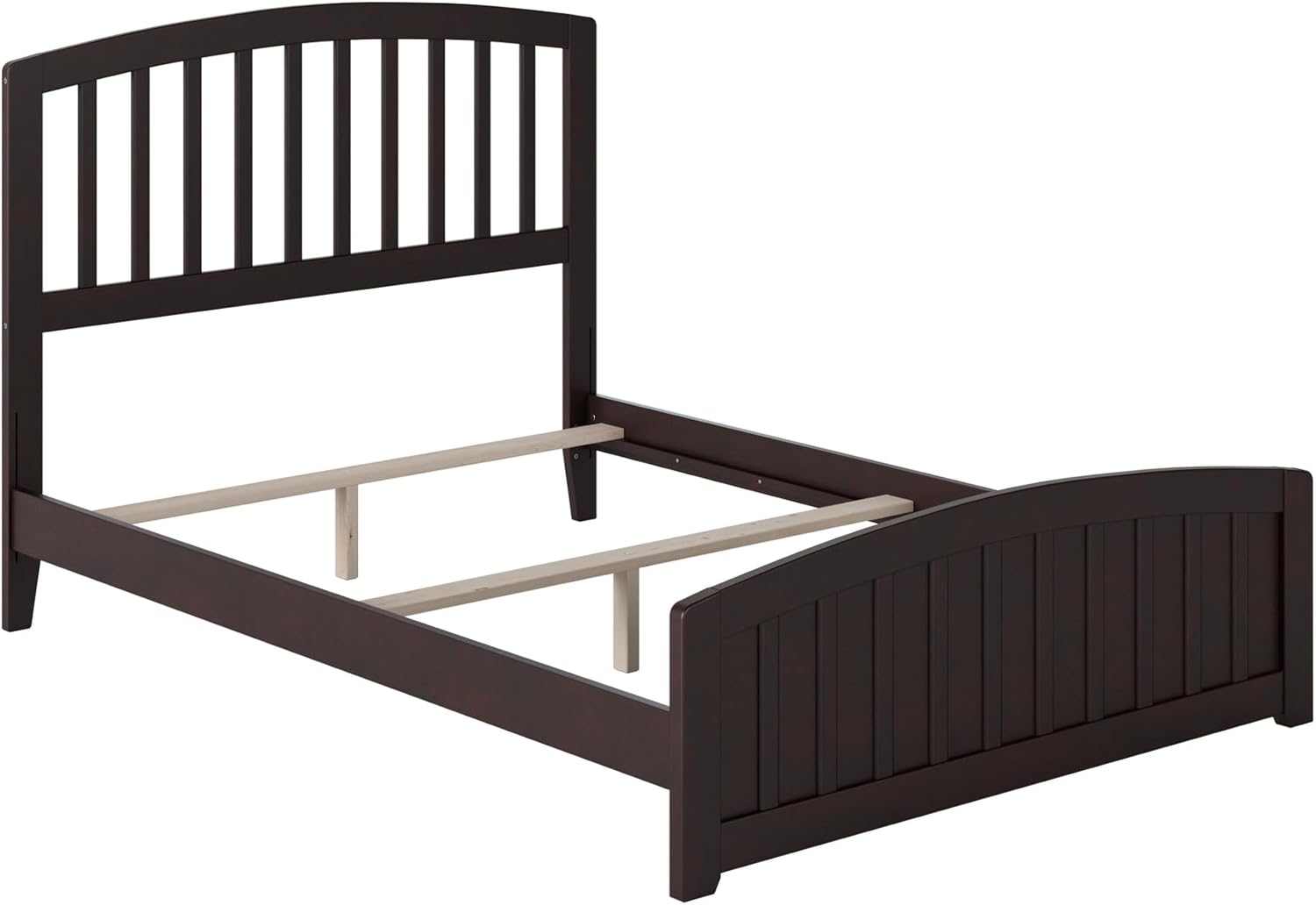 AFI, Richmond Full Foundation Bed with Matching Footboard, Espresso