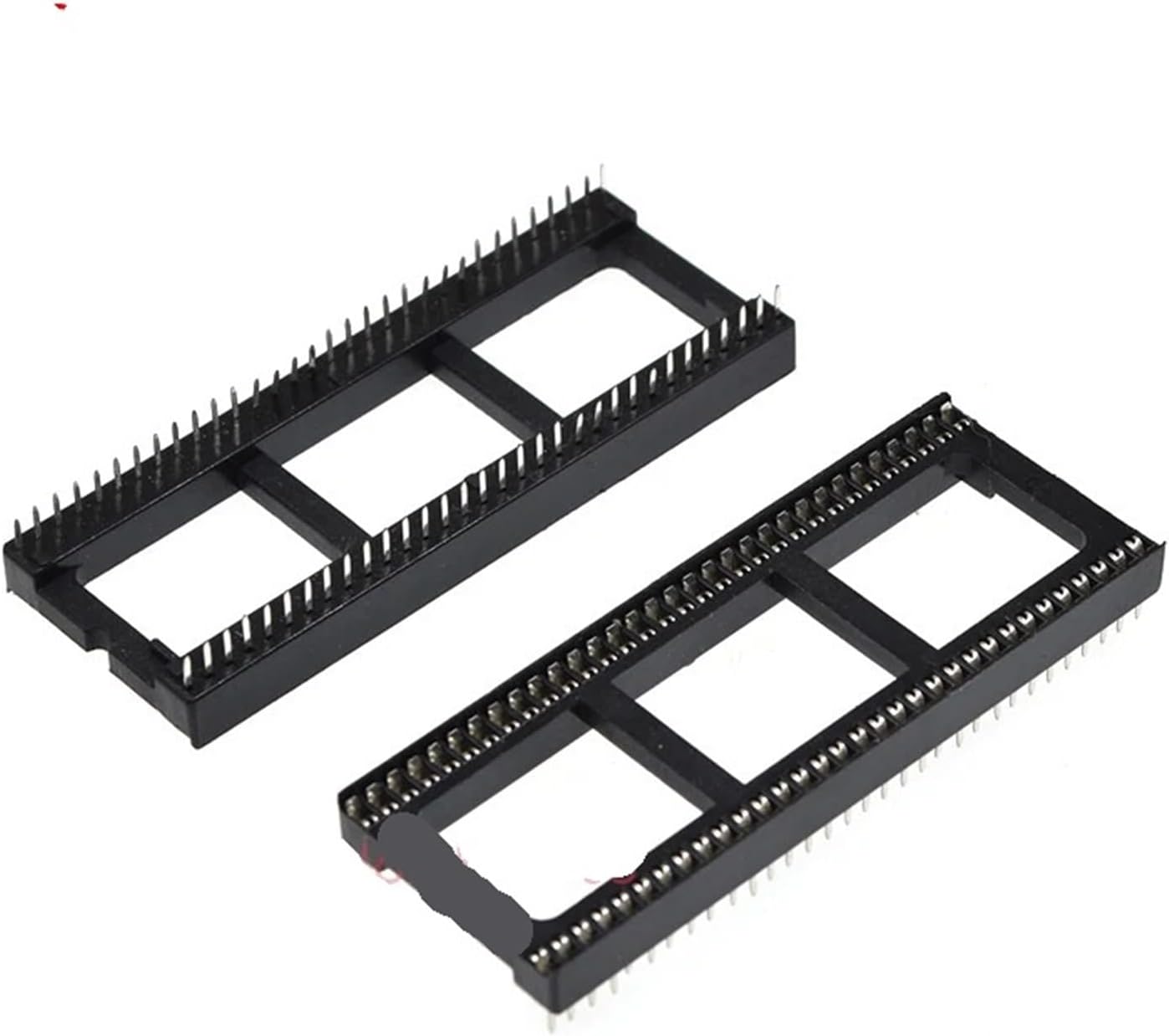 5/10PCS 28/32/36/42/48/52/54/56/64 pin IC Socket 1.778MM Pitch DIP CHIP Test 28P/32P/36P/42P/48P/52P/54P/56P/64P(64P,5Pcs)