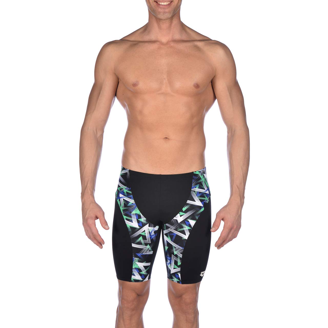 ARENA Men's Previous Season Print Jammer Athletic Training Swimsuit