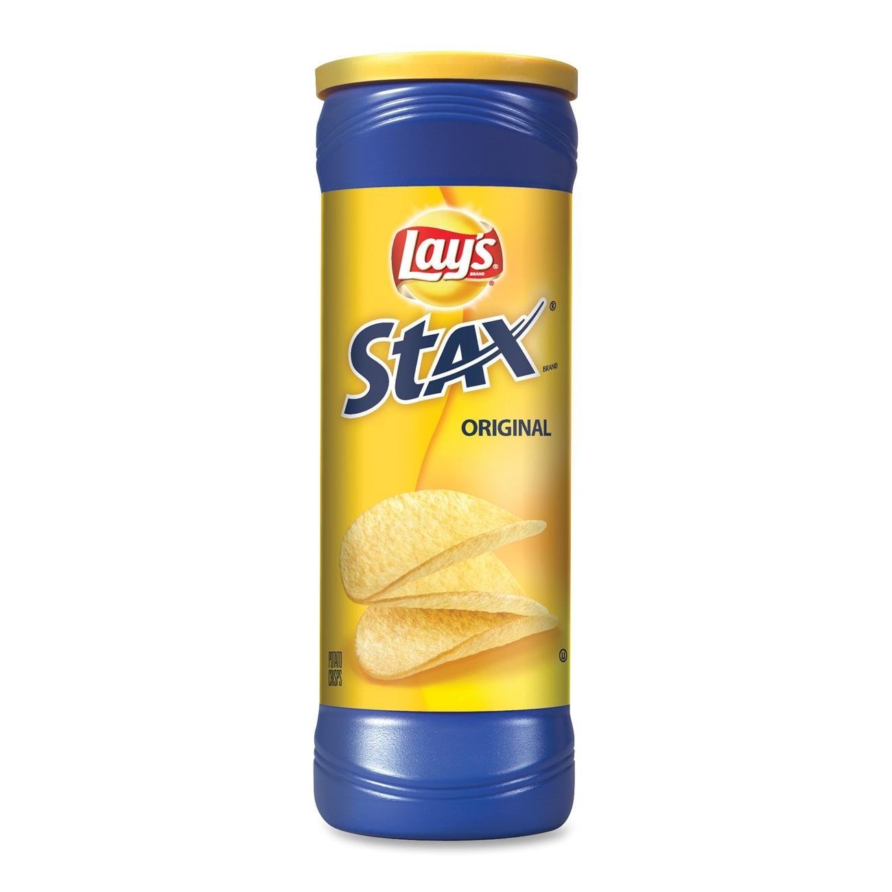 Lay's Stax Original Potato Chips Crisps 5.75 Oz (Pack of 6)