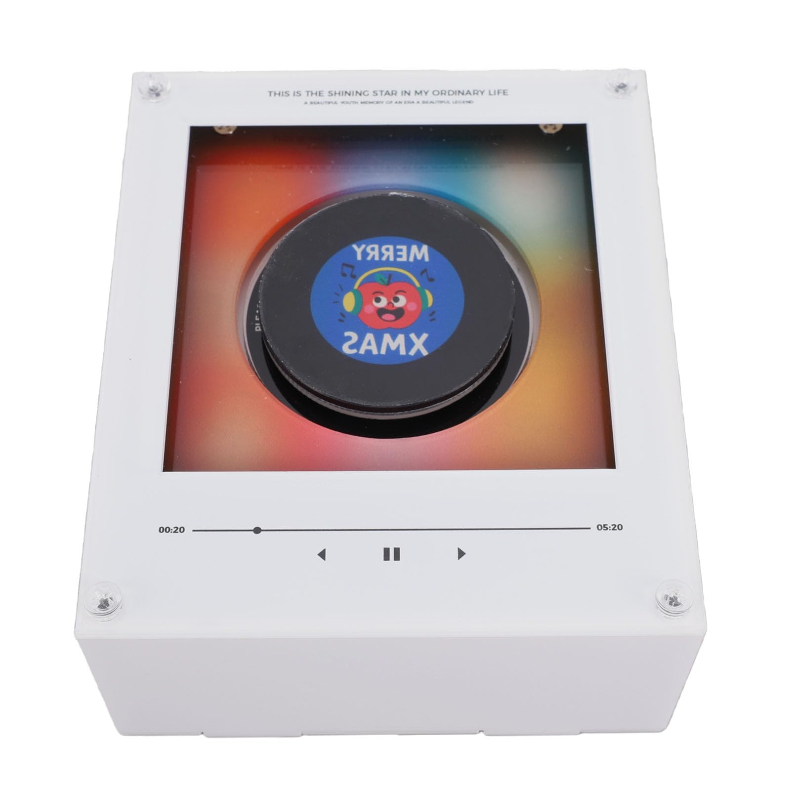 NFC Musikplayer Retro Drehende Schallplatte Kühlschrankmagnet