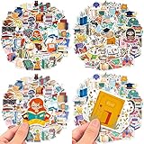 Reading Stickers 100 Sheets I Love to Read Waterproof Vinyl Stickers Children Teenagers Adults Compu