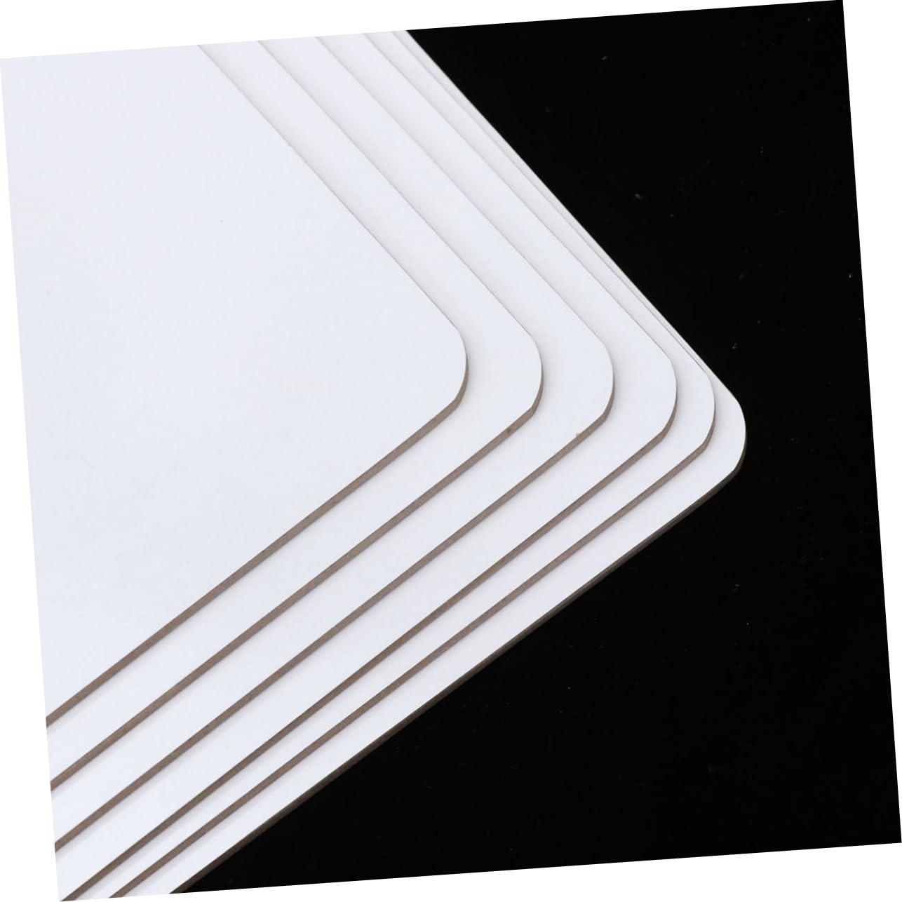 STOBOK 6pièces Lot De Mini Tableaux Blancs Portables Effaçables Avec Effaceurs Pour Bureau Et Apprentissage