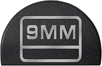 Vista 87 de NDZ Performance JP1 - Enchufe de agarre para Glock 17 19 21 22 23 24 31 32 34 35 38 Gen 1-3 pulgadas .40 .357 0.394 in .45 ACP relleno láser grabado