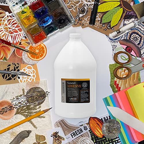 Lineco Neutral Ph Polyvinyl Adhesive, 1 Gallon Bottle (901-1128) #TOP3