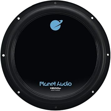 Planet Audio AC12D 12 1800W 4 Ohm DVC Car Subwoofer Package with Boss Audio 1500W Mono A/B Amplifier, Wiring Amp Kit and QPower Vented Sub Enclosure