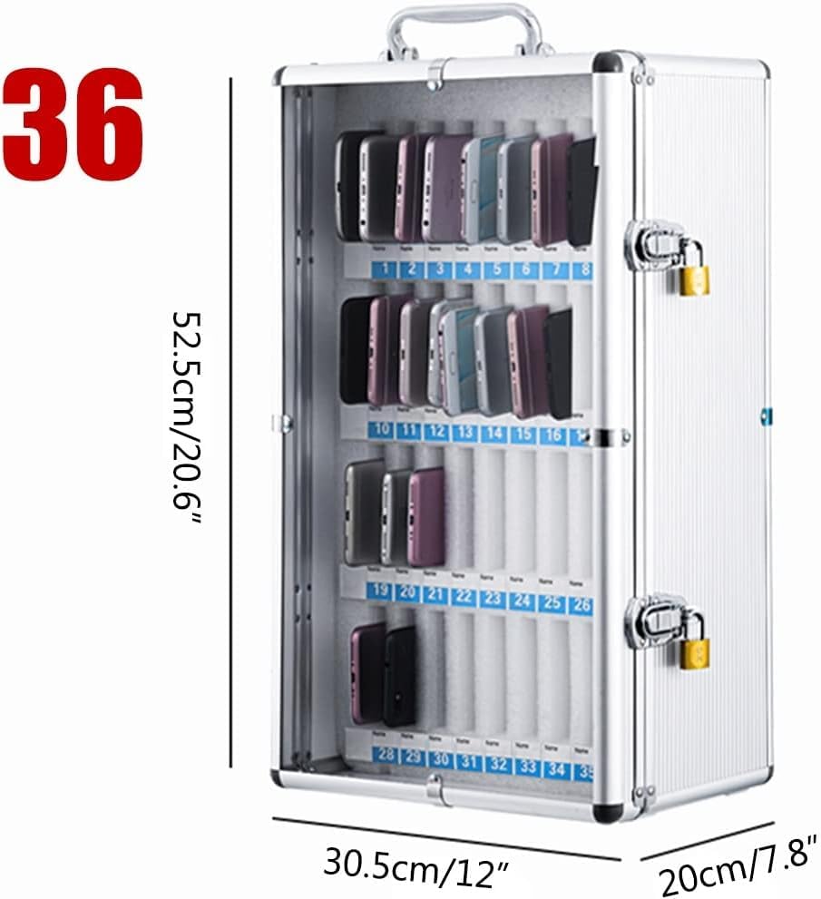 Evite robos con el gabinete para celular con llave de 48 compartimentos 2