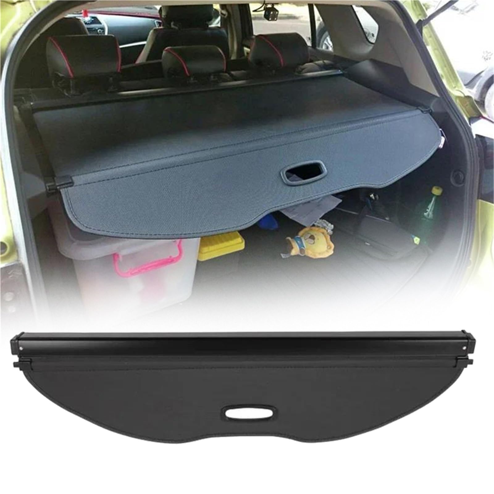 Couverture de coffre pour Suzuki SX4 S-Cross 2022-2024, rideau opaque