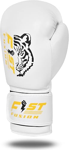 Miniatura 8 de Guantes de boxeo para Muay Thai, MMA, Kickboxing, boxeo, piel maya, guantes de cuero para hombres, mujeres y adultos, 8, 10, 12, 14, 16 onzas