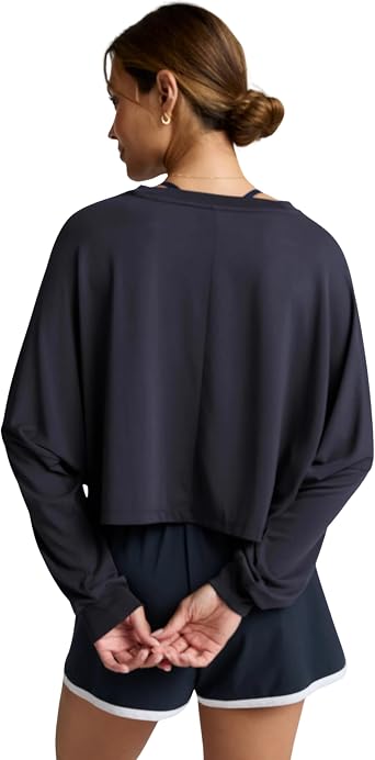 Beyond Yoga Women's Studio Luxe Cropped Long Sleeve Tee