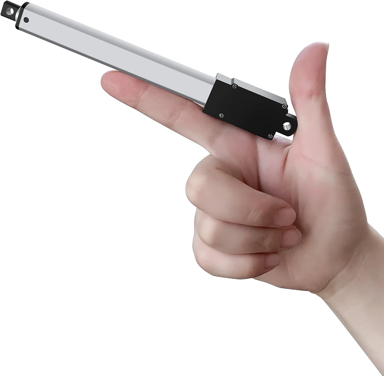 Hoodland 100mm IP60 Series Electric Linear Actuator 20N/50N/70N/150N DC 12V Motor Servos Convenient Installation - (Style: A, Speed(RPM): 20N LOAD, Voltage(V): Type M2)