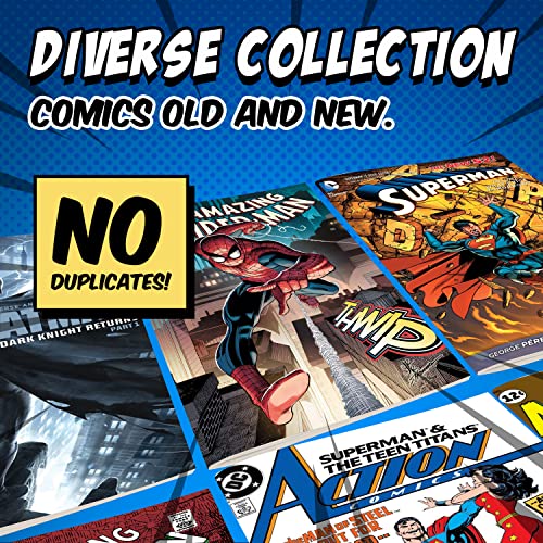 Comic Book Collection Gift Pack | Lot Of 25 Unique Marvel & Dc Comic Books | Good Condition Or Better | Perfect Marvel Comics Gift For Men | Marvel & Dc Comics Collection By Cosmic Gaming Collections #TOP3