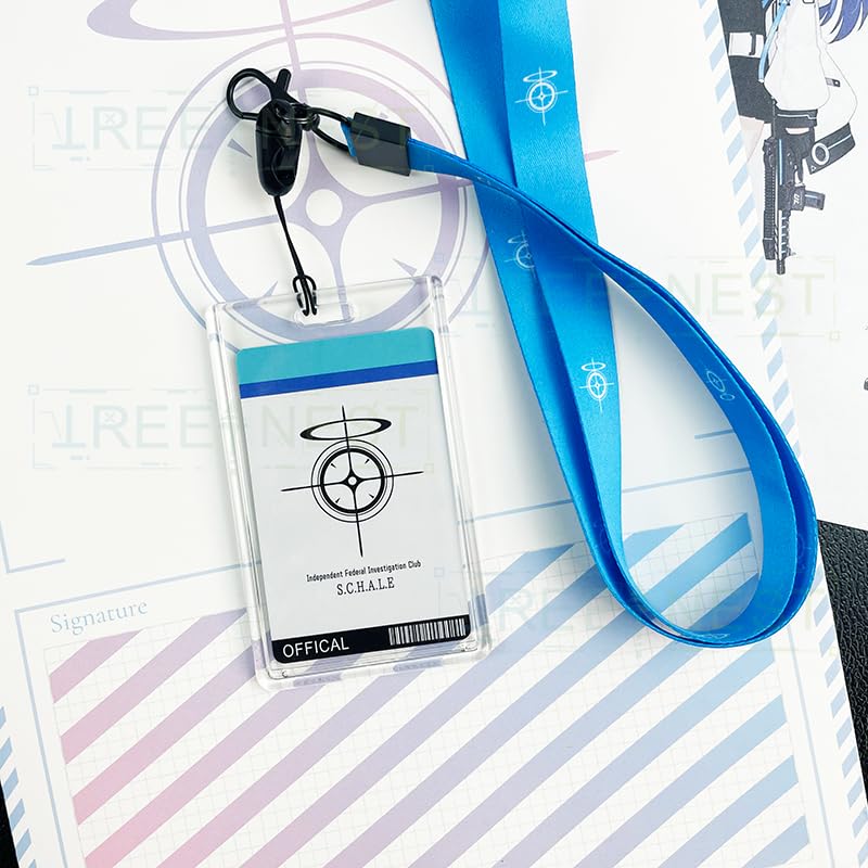 【新品】ブルーアーカイブ 校章 ネックストラップ付き カードケース 4種セット Amazon.co.jp: ブルーアーカイブ パスケース 社員証 ID カード IC