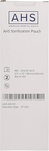 Miniatura 9 de AHS American Hospital Supply Bolsas de esterilización Bolsas de esterilización con indicadores de color autosellados, bolsas de autoclave Caja de
