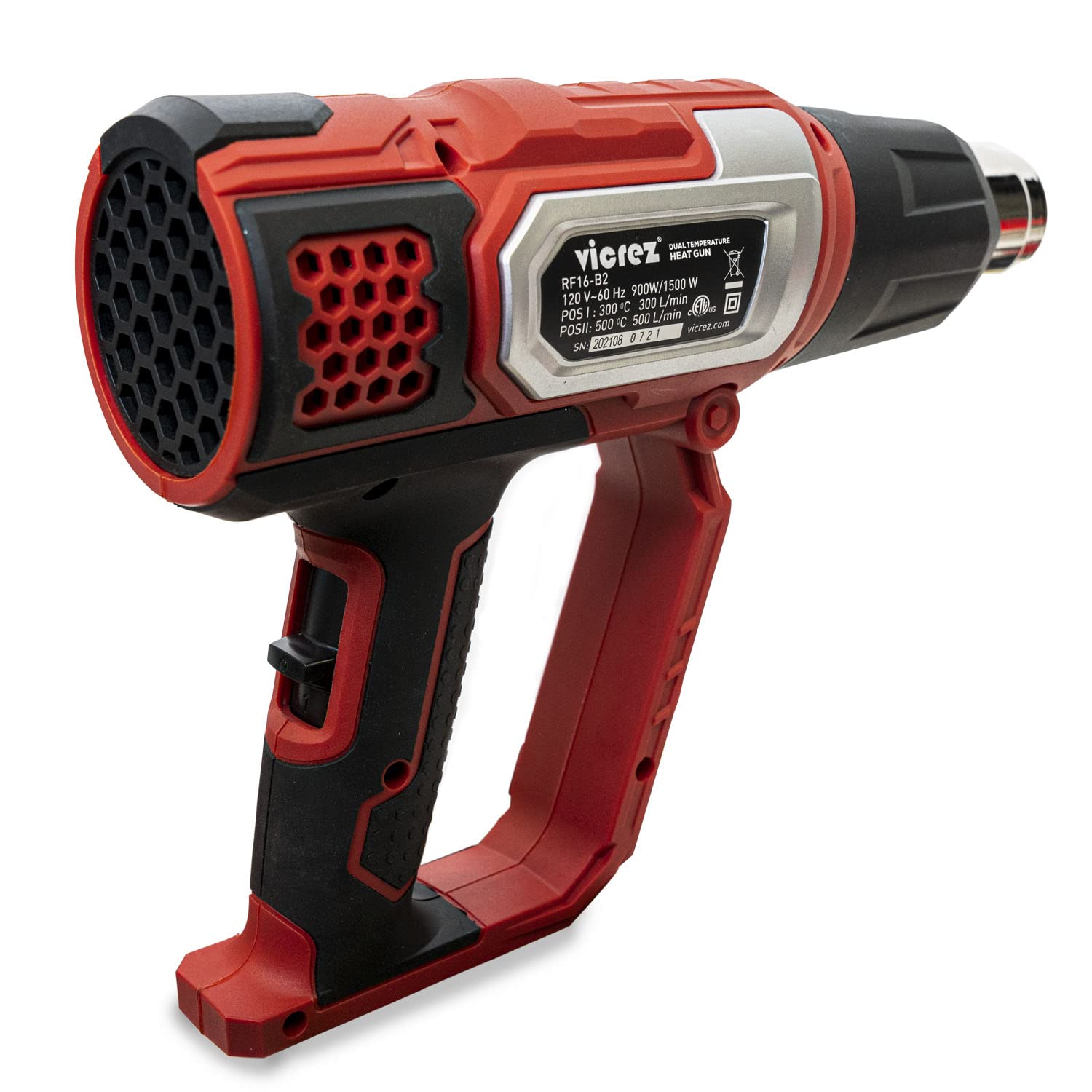 Vicrez 12-Amp 120-Volt Dual Temperature Heat Gun vzt147