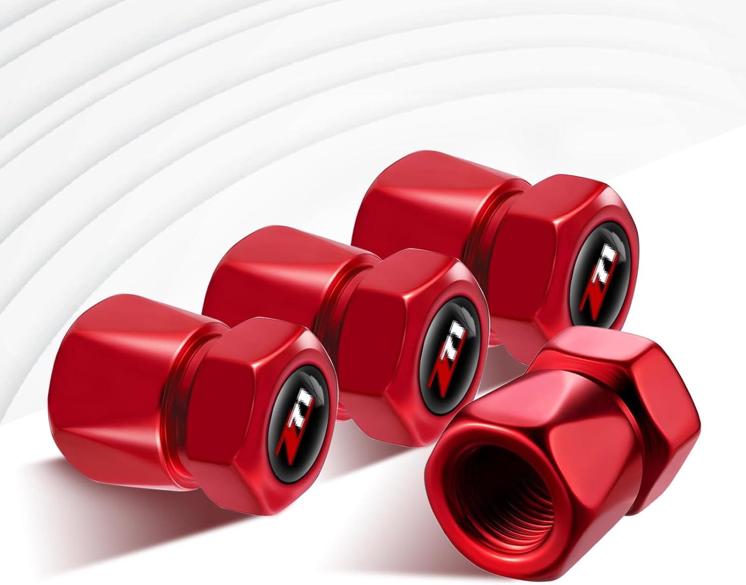 Metal Auto Car Tire Valve Stem Caps, Compatible with Z71