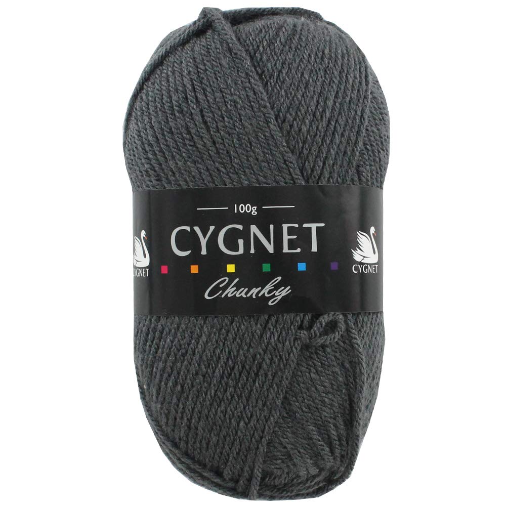 Cygnet Chunky Graphite Yarn 100g