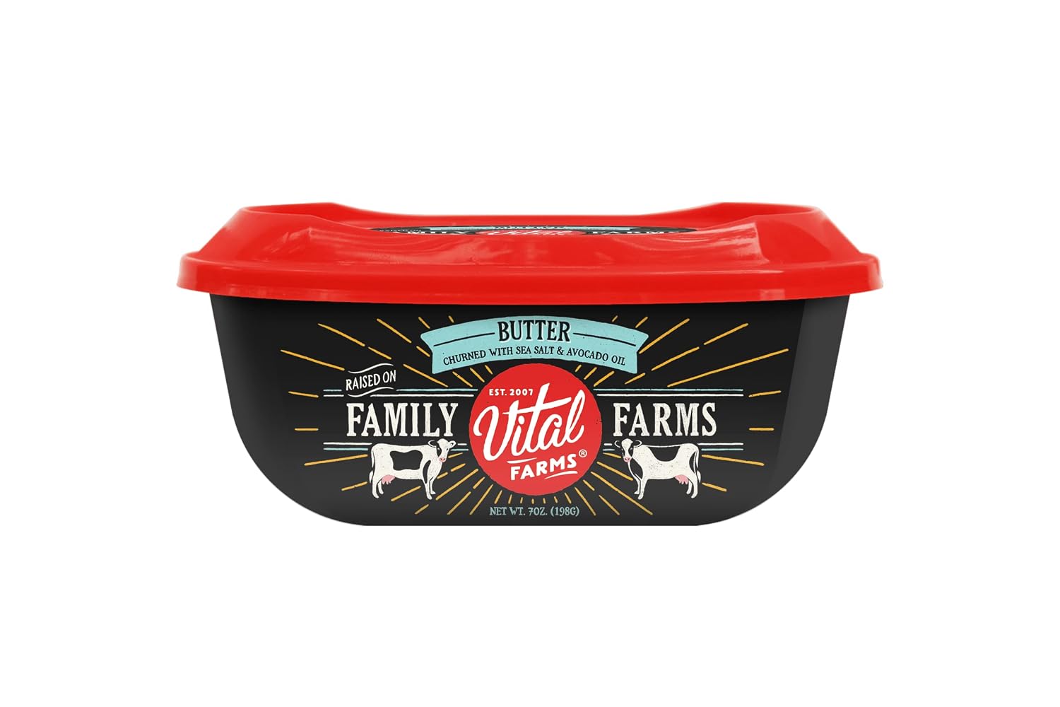 Vital Farms Butter with Avocado Oil, Spreadable, 7 oz