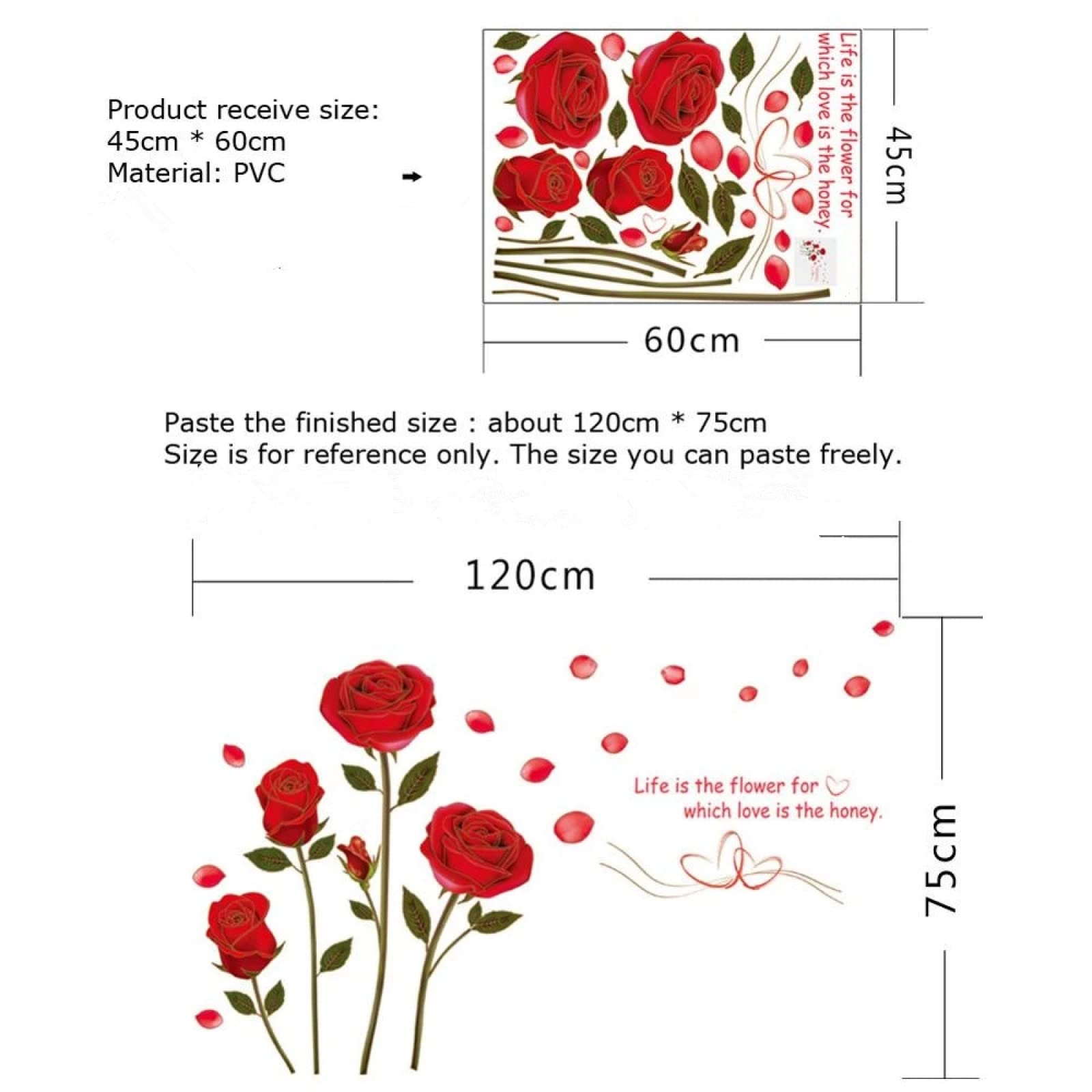 Adesivi Da Parete Appendiabiti Decorativi, Stickers Murali Utili