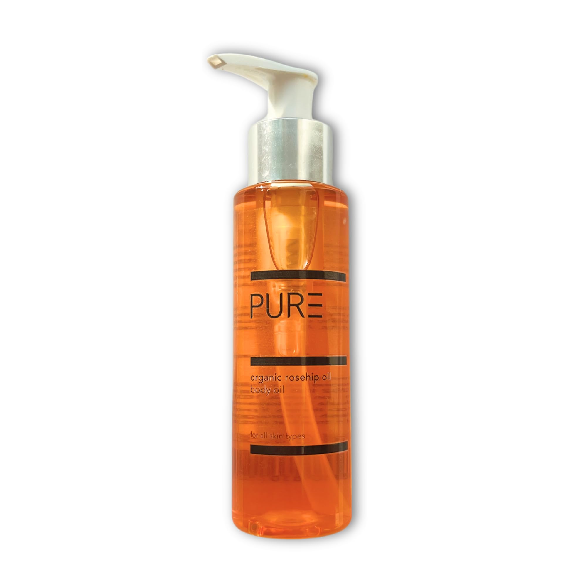 PURE Spa Skincare Organic Cold-Pressed Rosehip Oil, Fades Scars, Stretch Marks & Dark Spots, Brightening