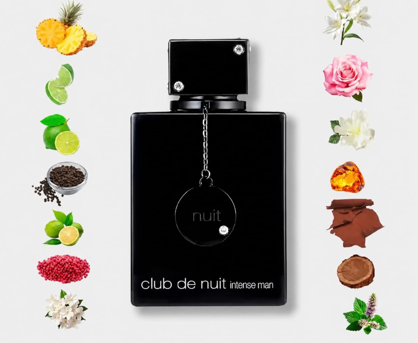 Club de Nuit Intense Man fragranza da uomo da 100 ml + campioncino da borsetta in omaggio da 5 ml