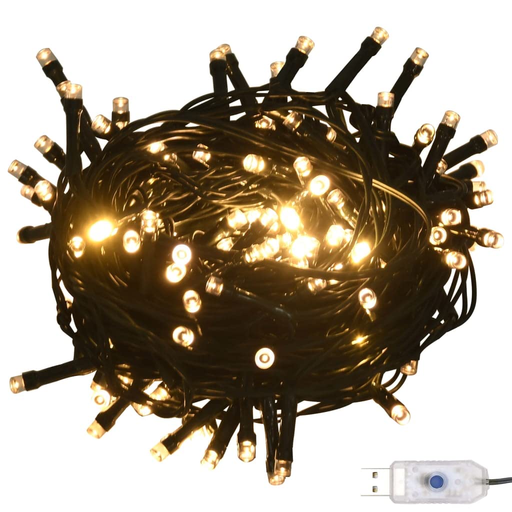 led mit batterie,kleine lichterkette mit batterie,120-tlg. Weihnachtskugeln mit Weihnachtsbaumspitze 300 LEDsGeeignet für Patio, Schlafzimmer, Wohnzimmer, Weihnachten