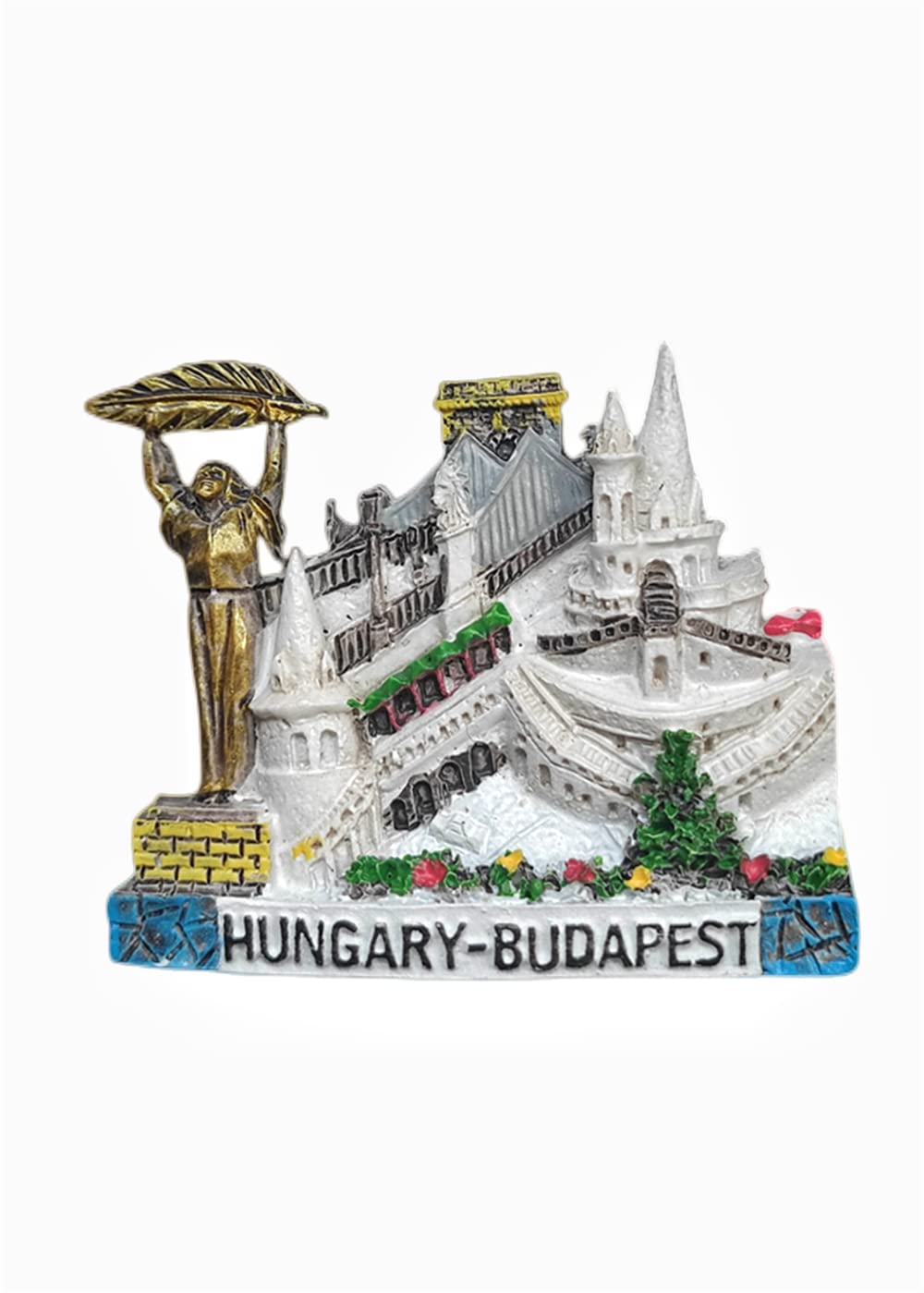 Magnete 3D Per Frigorifero Budapest – Souvenir Da Viaggio Fatto A Mano In Poliresina – Dimensioni 7,5x5,5 Cm – Decorazione Casa E Cucina - 5