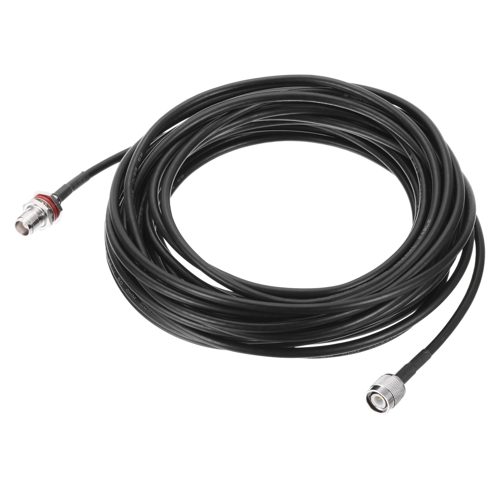 QUARKZMAN Cavo Coassiale RG58 RF TNC Maschio a TNC Femmina Cavo Jumper a Spirale 3,3 Piedi QUARKZMAN Cavo Coassiale RG58 RF TNC Maschio a TNC Femmina Cavo Jumper a Spirale 3,3 Piedi