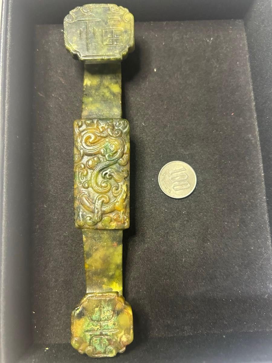 中国清時代 玉製置き物　お守り　縁起物※激安骨董品 DE1566D3-3 中国清時代 玉製置き物 お守り 縁起物※激安骨董品 DE1566D3-3
