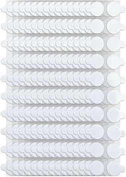 JIEHENG 300Pcs Double Sided Dot Stickers,0.4" Adhesive Dots10mm