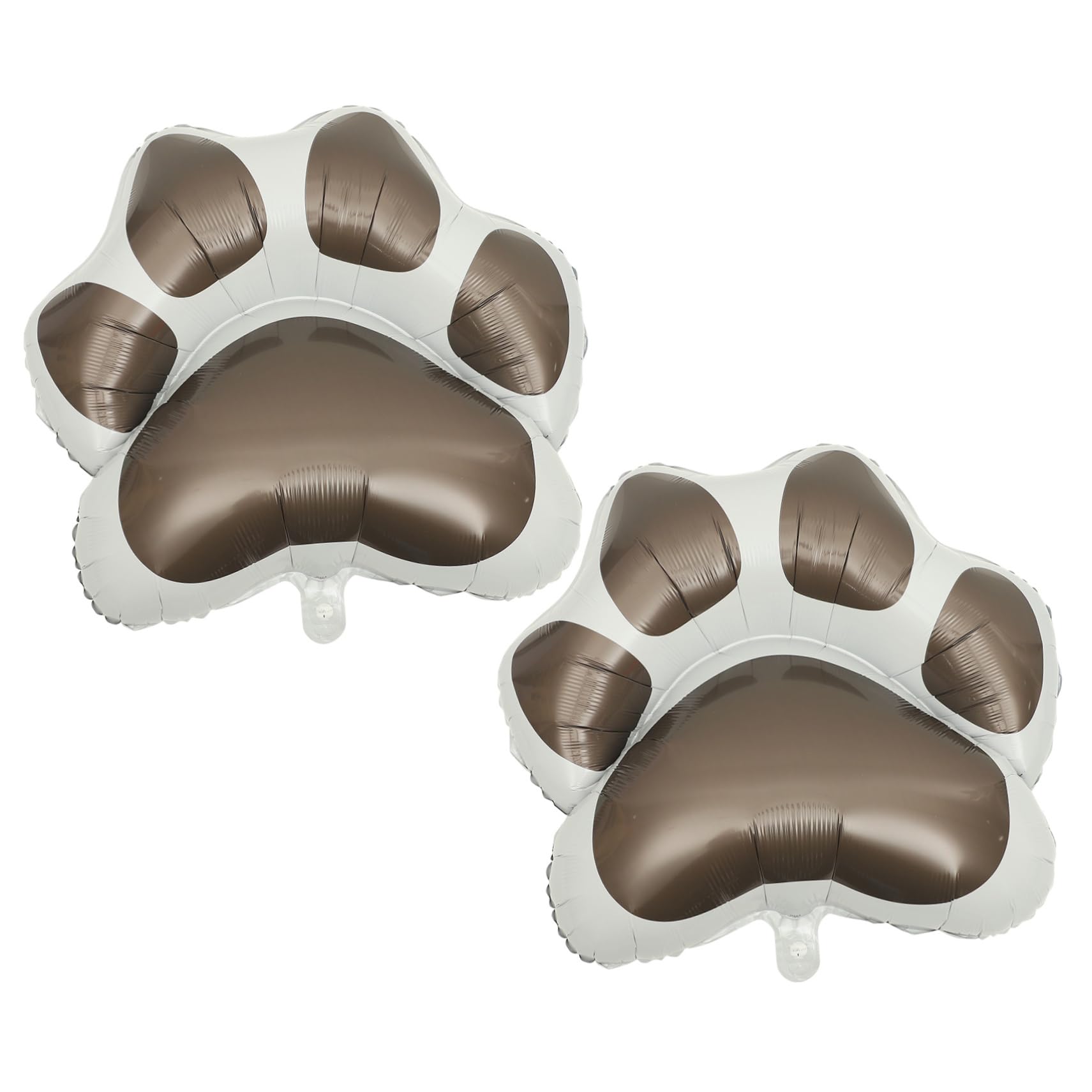 Set Palloncini Mylar A Forma Di Zampa Di Cane E Osso - Blu E Bianchi, Per Feste A Tema Animale, Compleanno Cane, Baby Shower E Laurea - 2