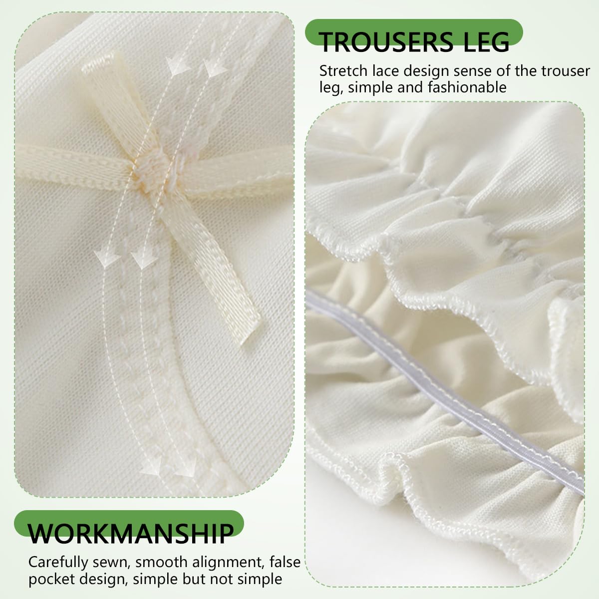 Lot de 2 Short Bloomer en Coton Bébé Fille Couvre-Couche Mignon à Volant Nouveau-Né Culotte sous-vêtements Souple Confortable Pantalon Court Respirant pour Tout-Petits Enfant 6 Mois-5 Ans