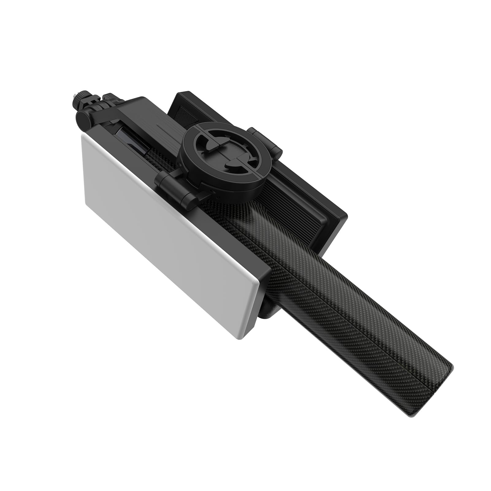 Bastone selfie estensibile telecomando selfie stick allungabile con telecomando asta telescopica con magnetico treppiede 1,7 m 2 luci LED per telefono vlog